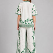 Forest Green Floral Co-Ord Set