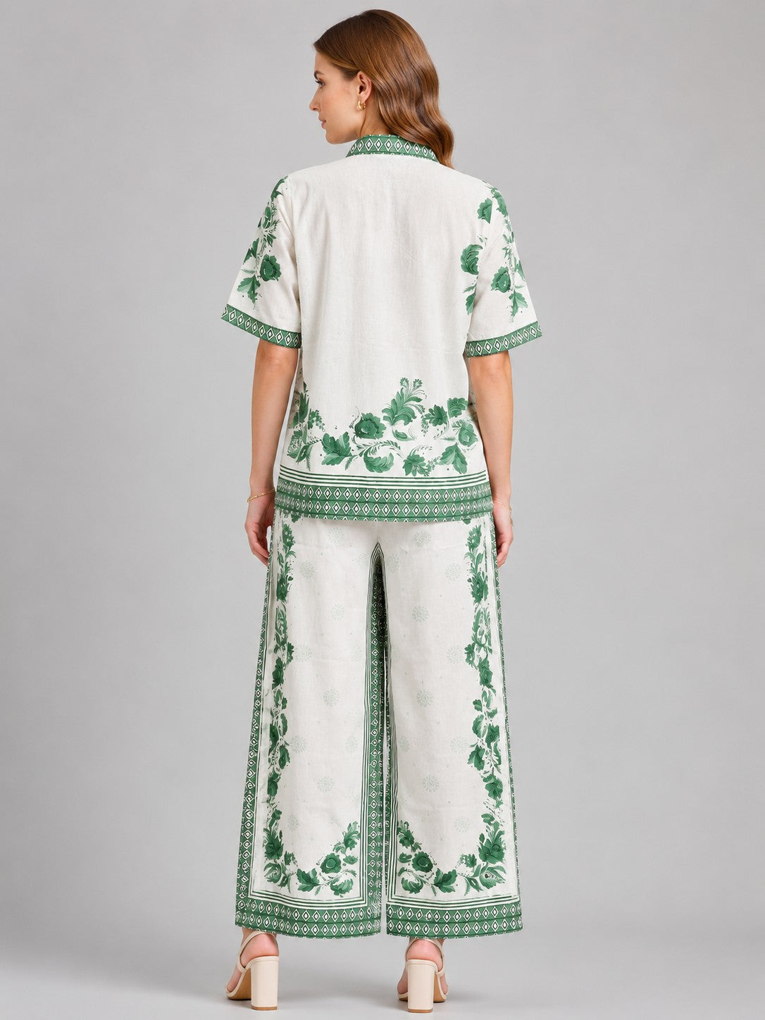 Forest Green Floral Co-Ord Set