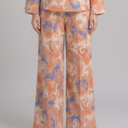 Coral Paisley Co-Ord Set