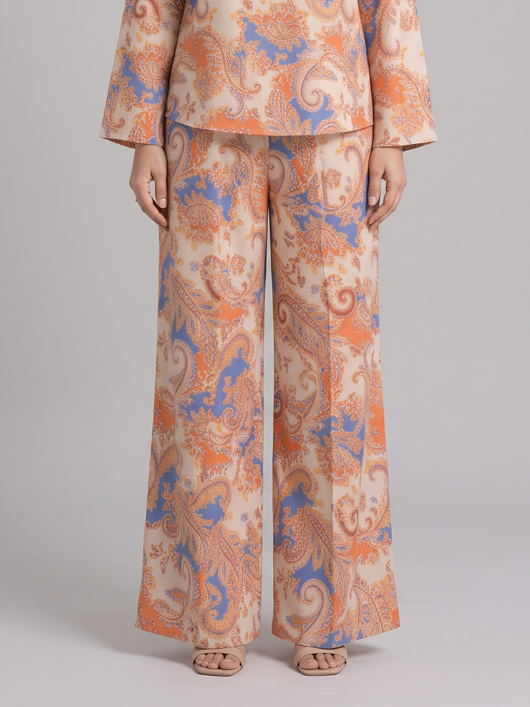 Coral Paisley Co-Ord Set