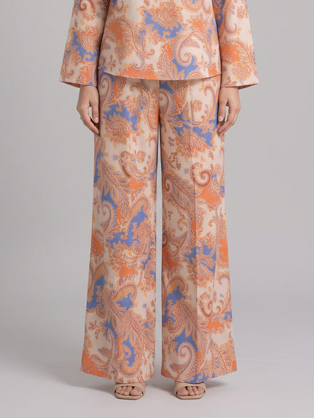 Coral Paisley Co-Ord Set