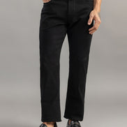Noir Straight Fit Jeans
