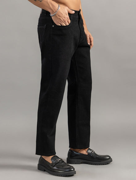 Noir Straight Fit Jeans