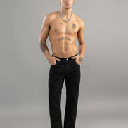 Noir Straight Fit Jeans