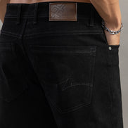 Noir Straight Fit Jeans