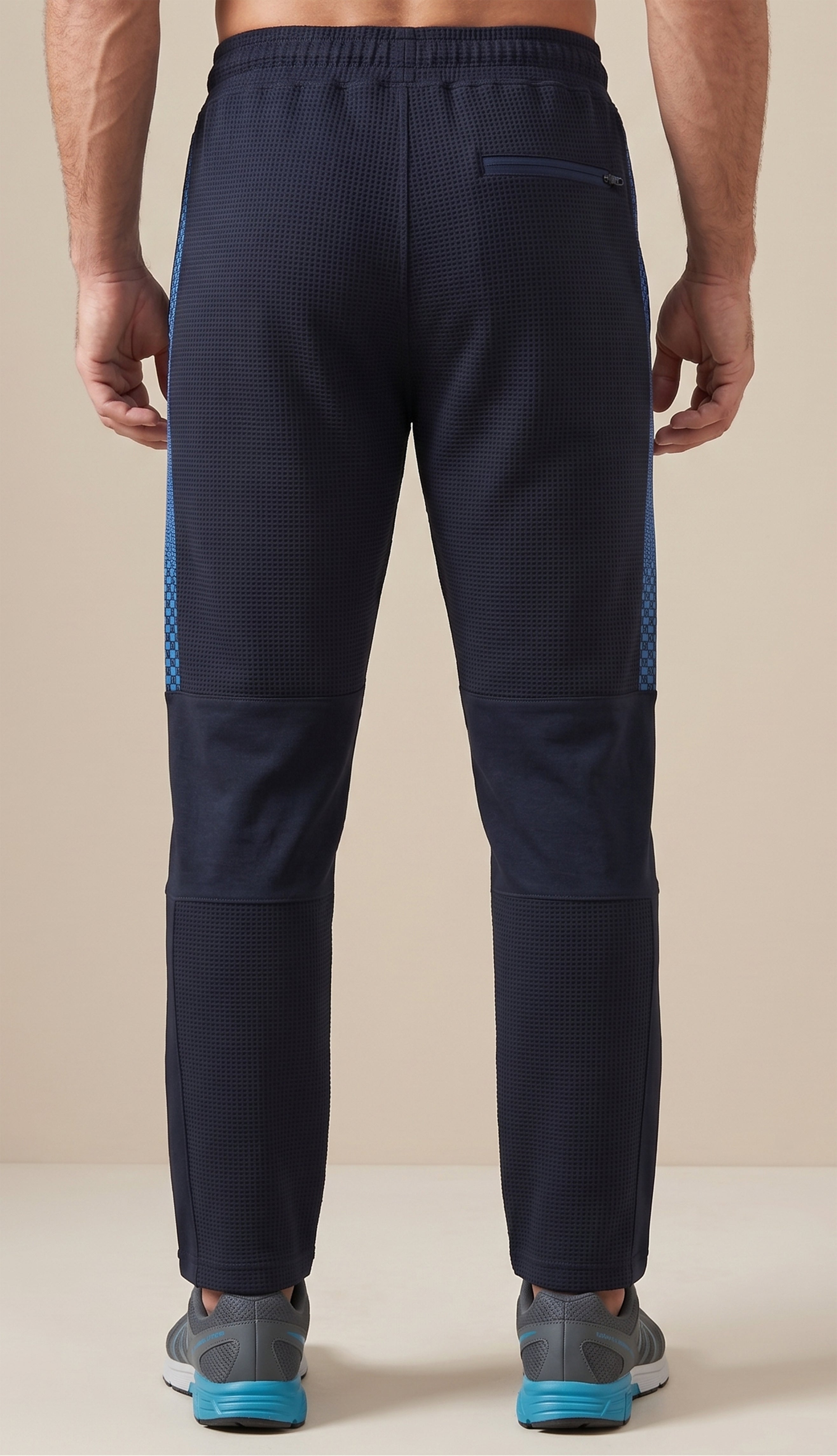 Premium Textured Gym & Running Track Pants