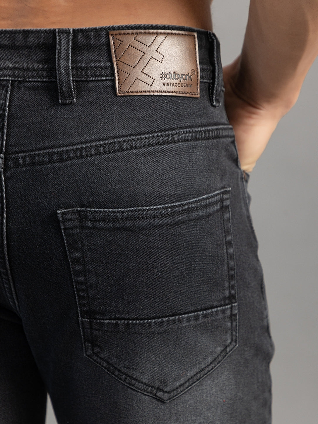 Club York Urban Wash Tapered Jeans