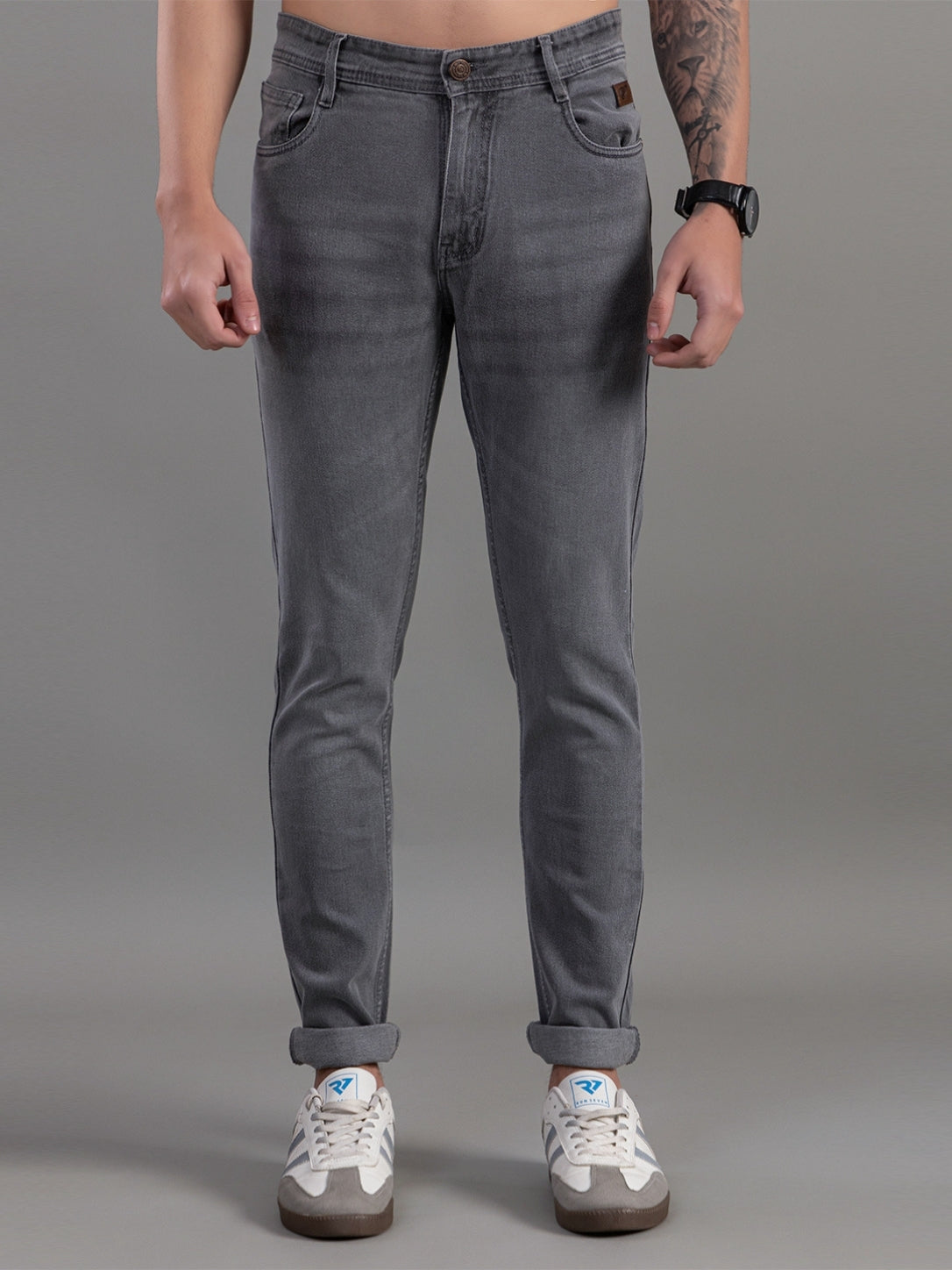 Club York Urban Wash Tapered Jeans
