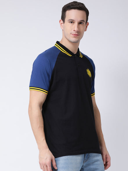Black Polo Neck T-shirt
