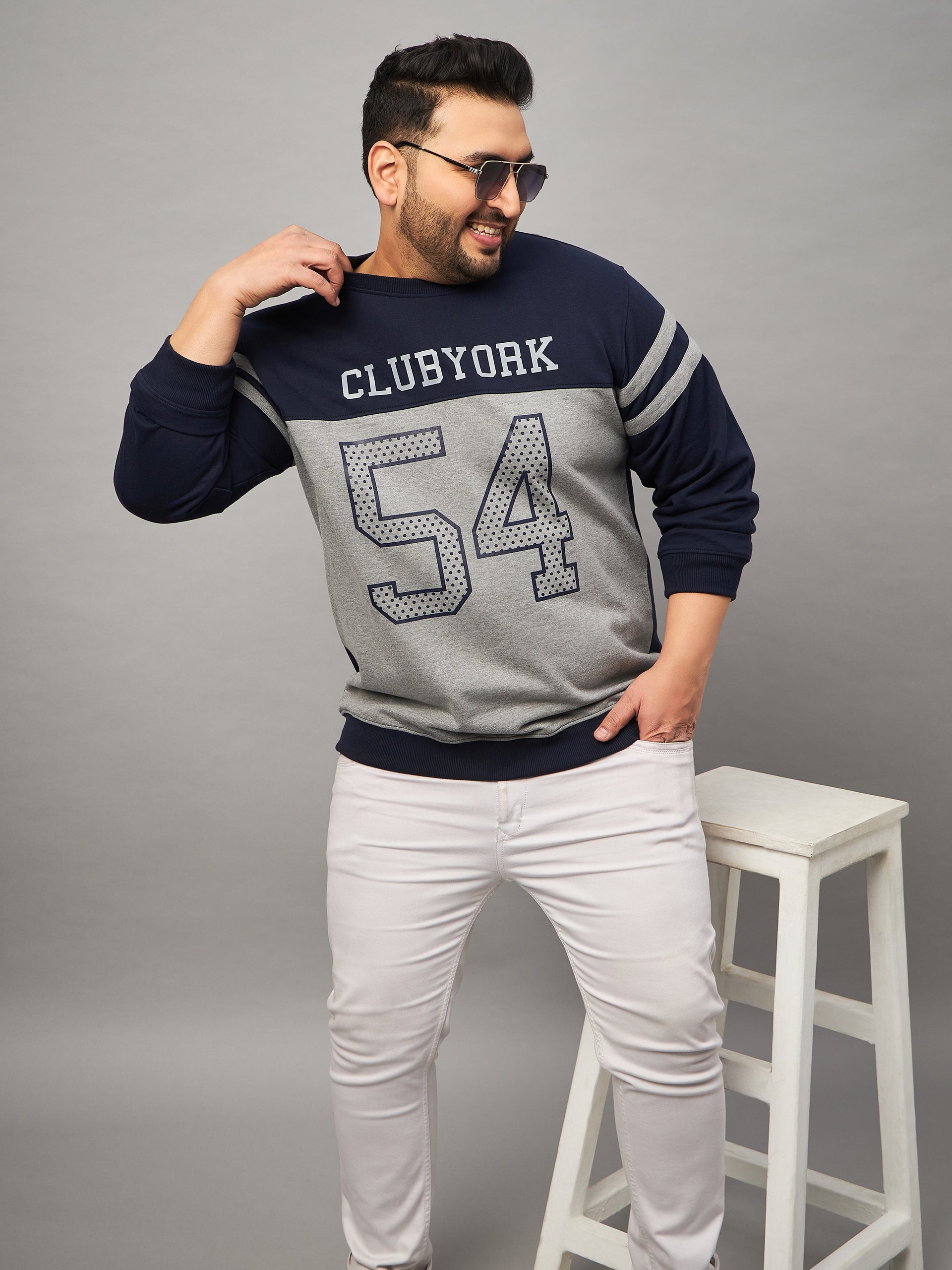 Plus size discount sweatshirts for men