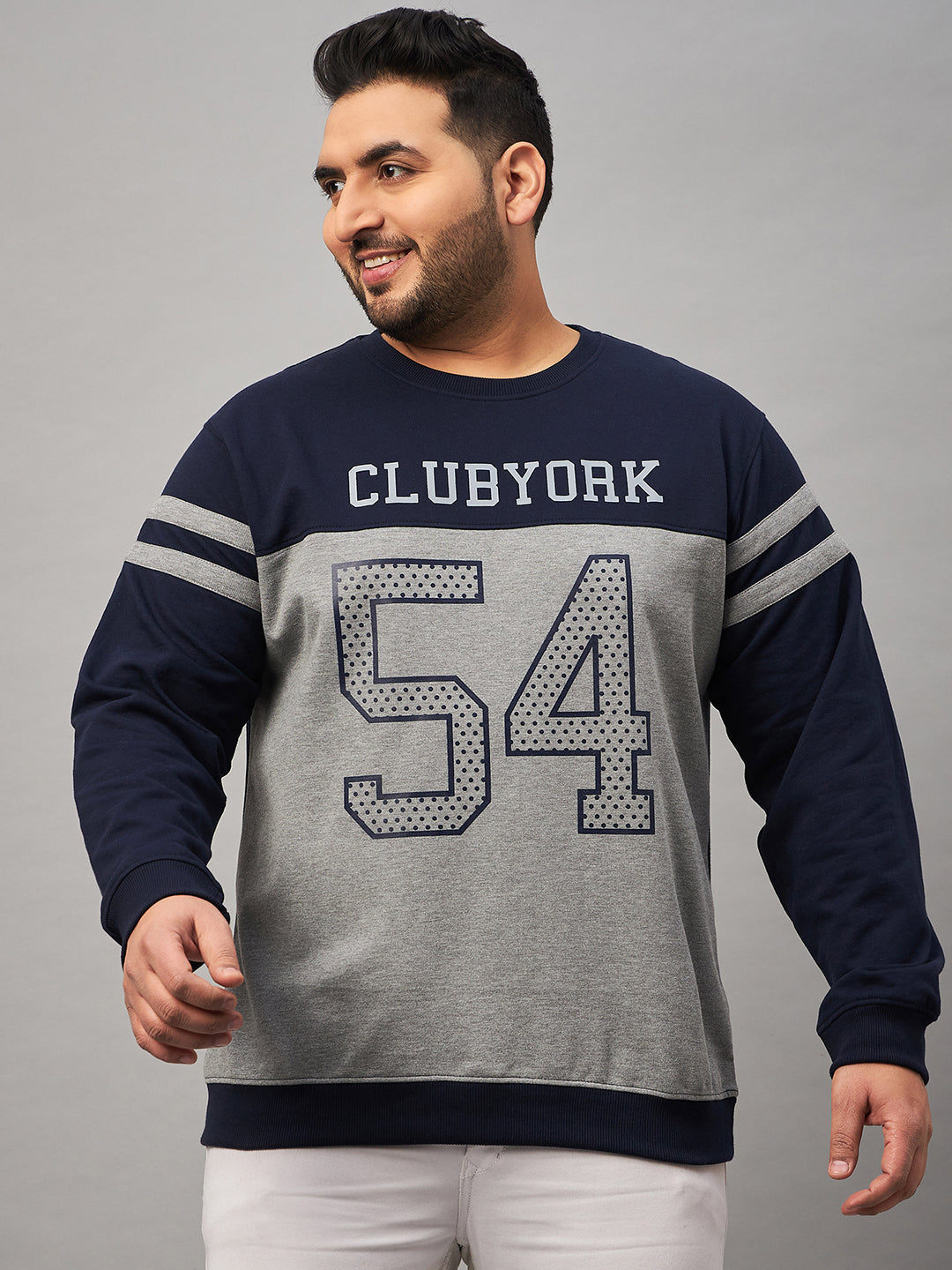 Round Neck Plus active Sweatshirt