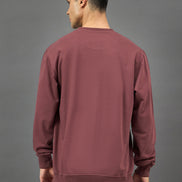 Onion Pink Printed Sweatshirt