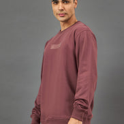 Onion Pink Printed Sweatshirt