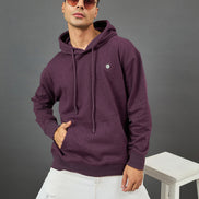 Wine Solid Sweatshirt