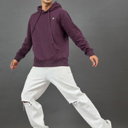 Wine Solid Sweatshirt
