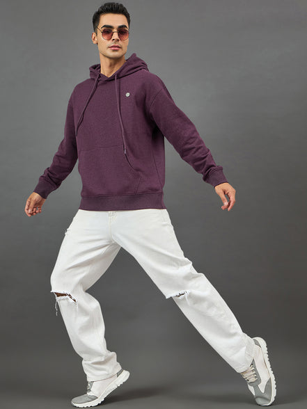 Wine Solid Sweatshirt