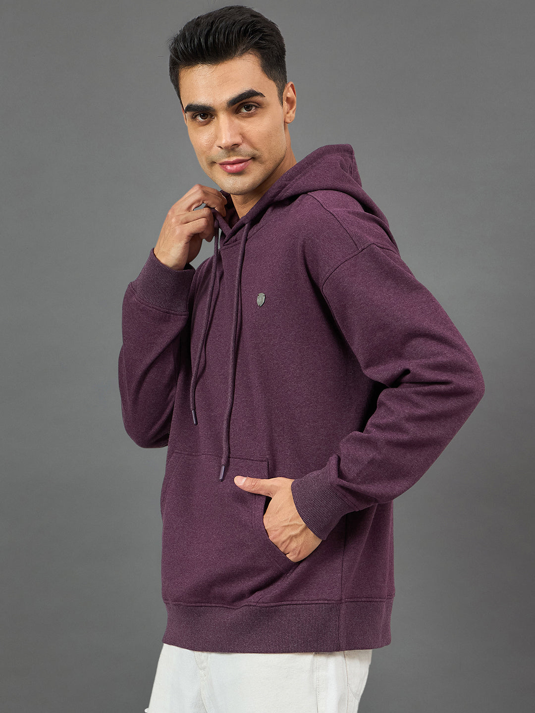 Wine Solid Sweatshirt