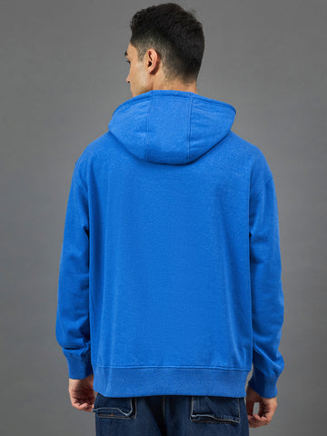 Blue Solid Sweatshirt