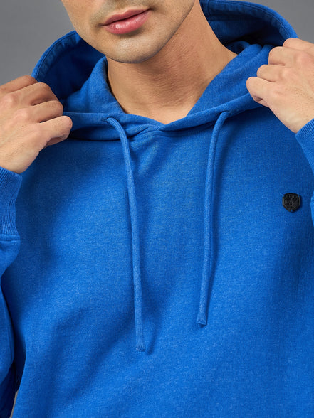 Blue Solid Sweatshirt
