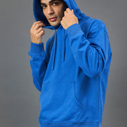 Blue Solid Sweatshirt