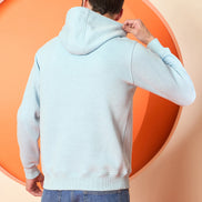 Sky Blue Hooded Sweatshirt