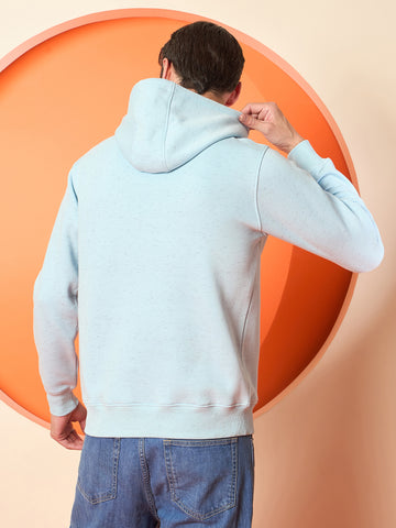 Sky Blue Hooded Sweatshirt