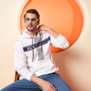White Hooded Sweatshirt