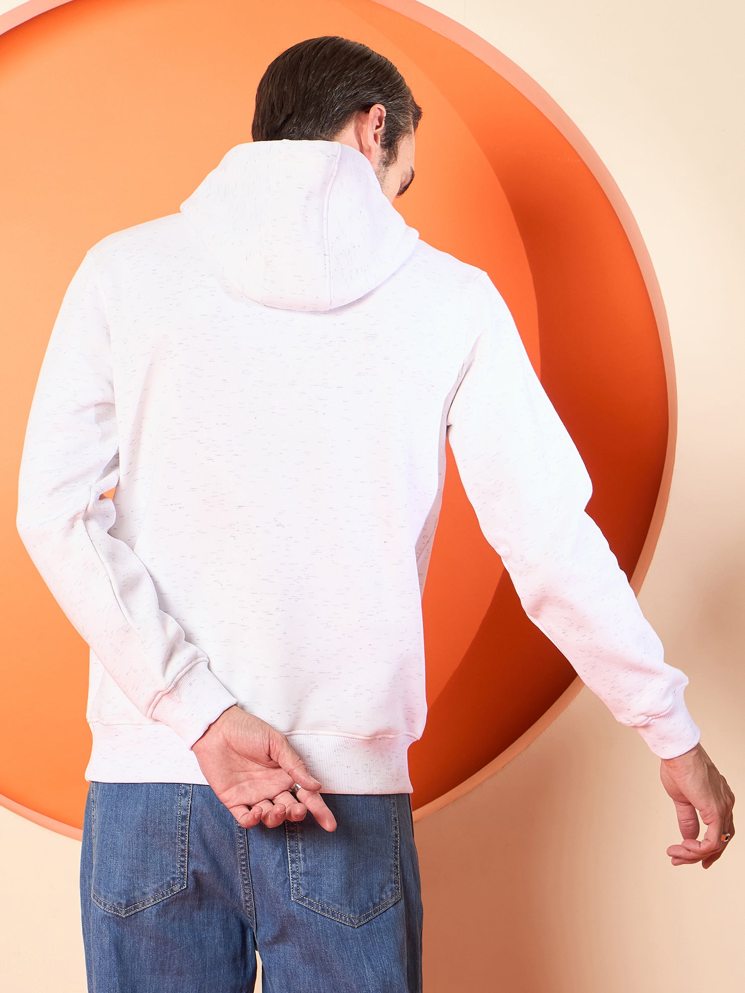 White Hooded Sweatshirt
