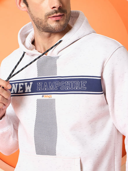 White Hooded Sweatshirt