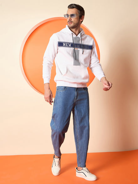 White Hooded Sweatshirt