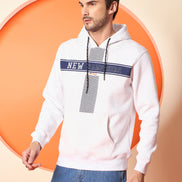 White Hooded Sweatshirt