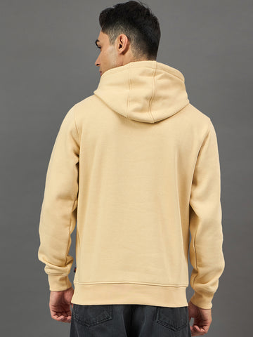 Beige Colorblocked Sweatshirt