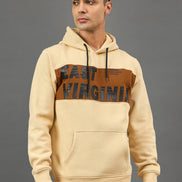 Beige Colorblocked Sweatshirt