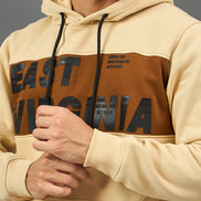 Beige Colorblocked Sweatshirt