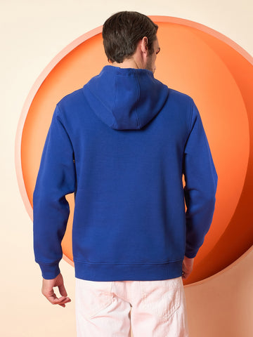 Royal Blue Hooded Sweatshirt