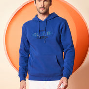 Royal Blue Hooded Sweatshirt