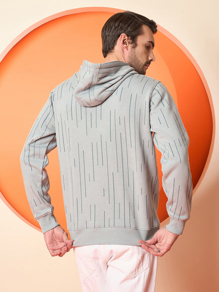 Light Grey Hooded Sweatshirt
