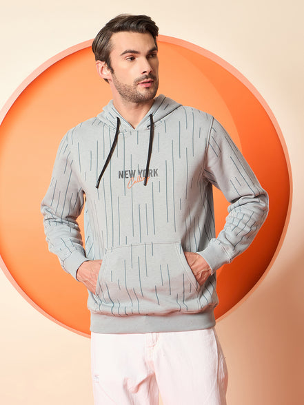 Light Grey Hooded Sweatshirt