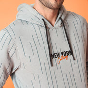 Light Grey Hooded Sweatshirt