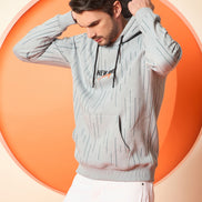 Light Grey Hooded Sweatshirt