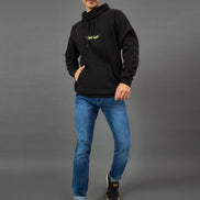 Black Printed Sweatshirt