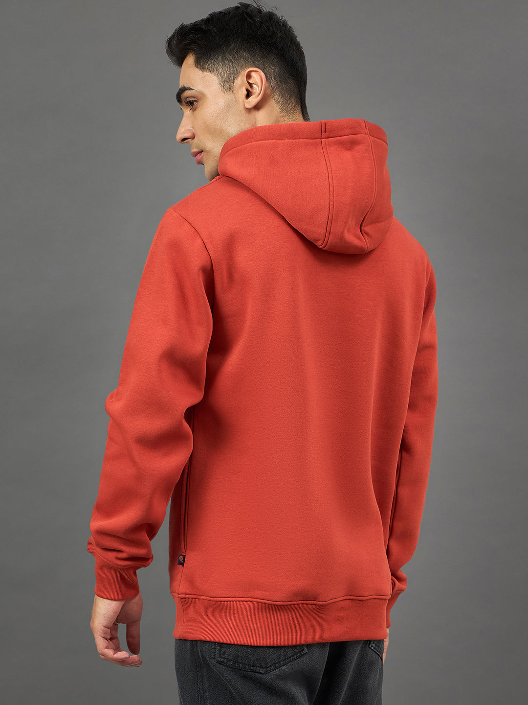 Rust Printed Sweatshirt