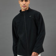 Black Solid Sweatshirt