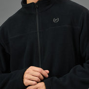 Black Solid Sweatshirt