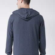 Navy Blue Hooded Sweatshirt