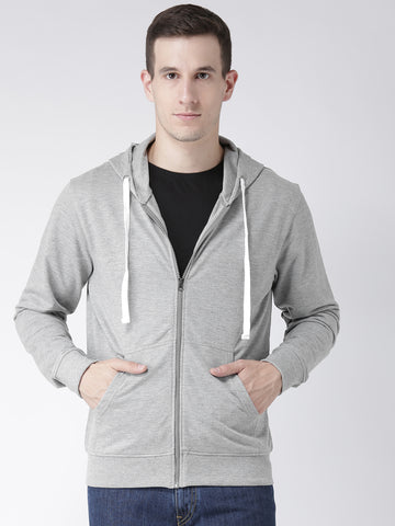 Grey Hooded Sweatshirt