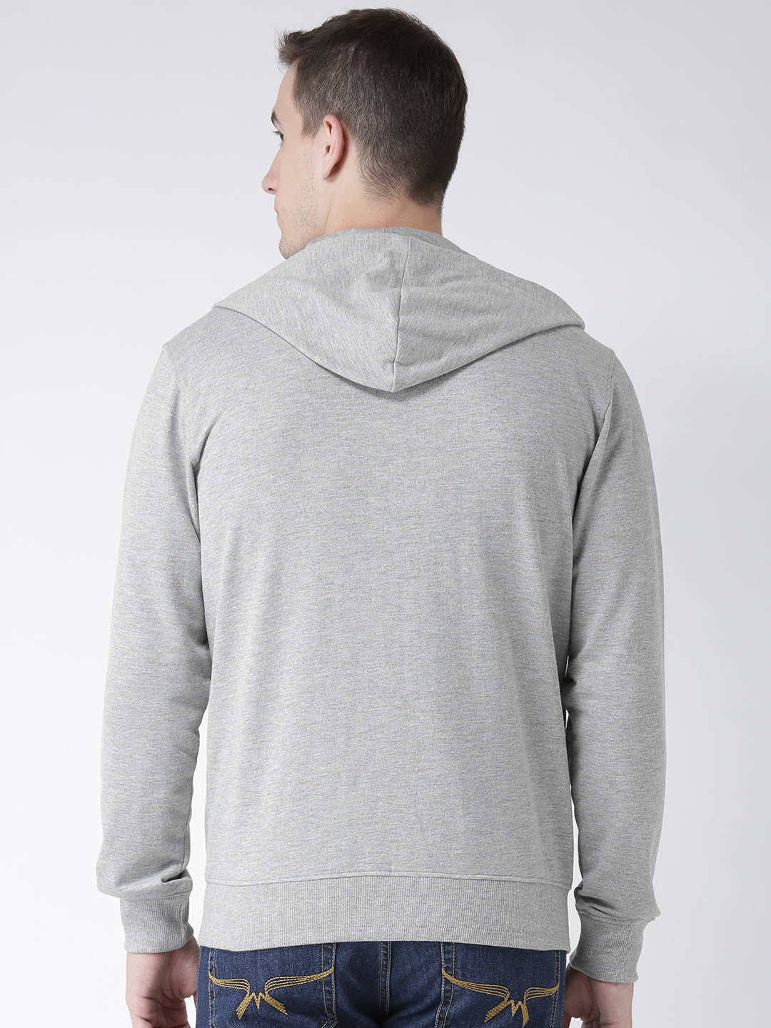 Grey Hooded Sweatshirt