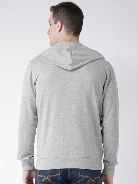 Grey Hooded Sweatshirt