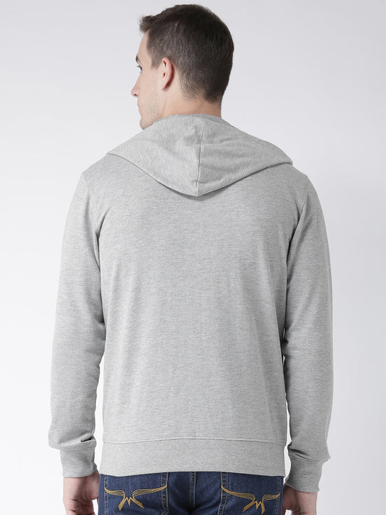 Grey Hooded Sweatshirt