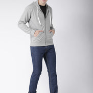 Grey Hooded Sweatshirt